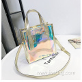 Shoulder Bag Safe See-through PVC Tote Shopping Bag